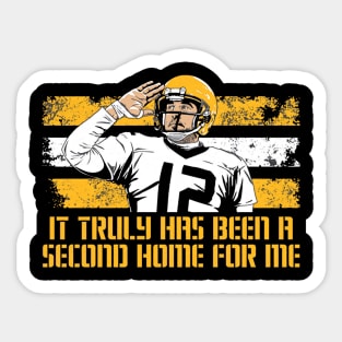 Aaron Rodgers Second Home Sticker